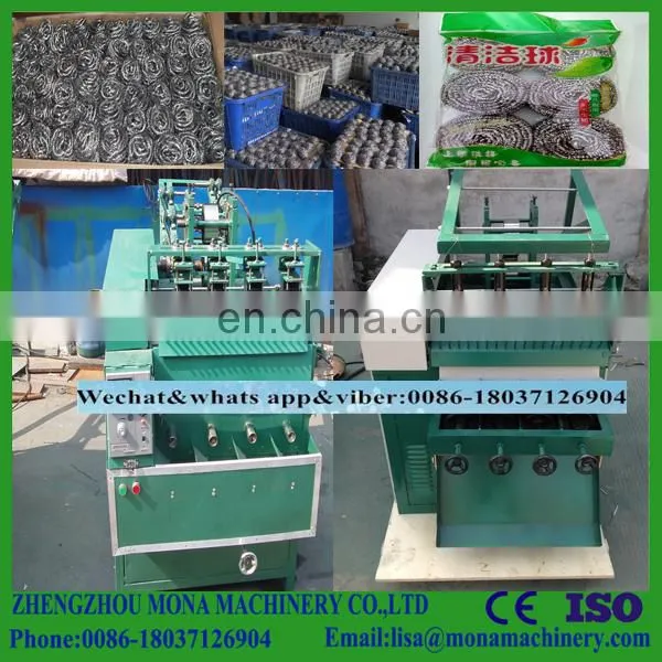 Factory Directly Supply Stainless Steel Scourer Making Machine photo-3