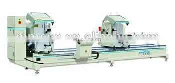 Cut-off Saw/Aluminum and Plastic Profiles Clamping and Cutting /Double Head Cutting Saw for Plastic Profile photo-2