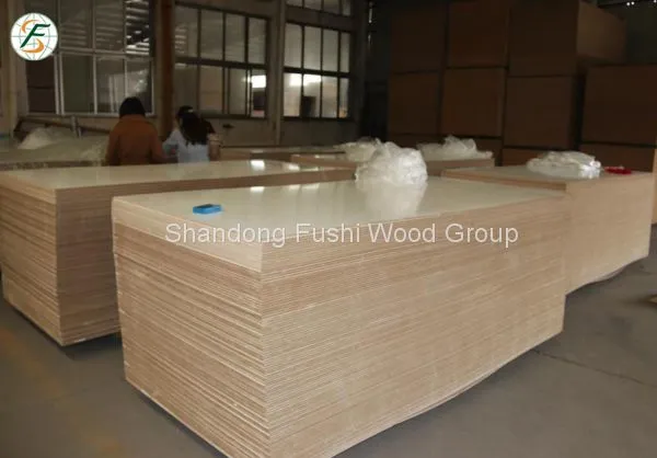 6mm white melamine mdf