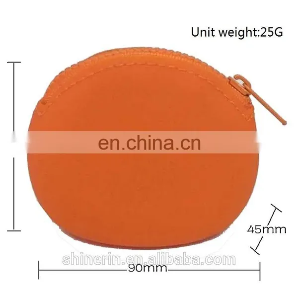 Cute Oval Coin Purse Soft Small Pouch Mini Silicone Wallet Womens Card Holder Clutch Purses photo-3