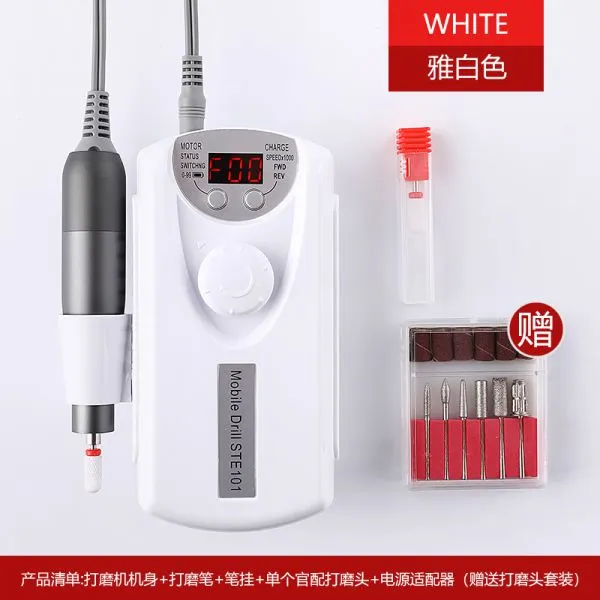 Silver Nail File Machine Nail File Drill photo-3