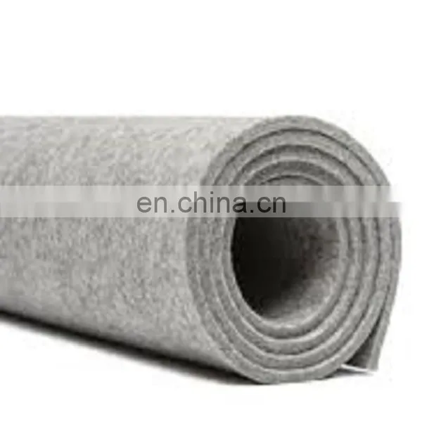 Thick Color Grey Hard Wool Felt photo-5
