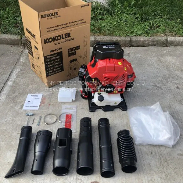 Large Wind Two-stroke Backpack Engine Blower Garden Leaf Blower Workshop Sweeper photo-4