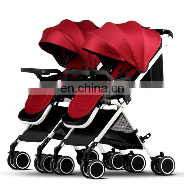 High View Light Buy Baby Twin Strollers Stroller Baby for 2 Baby photo-5