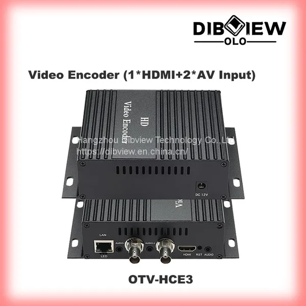 OTV-HCE3 H264 1 канальный HDMI плюс 2 канальные CVBS потоковый IPTV-кодер