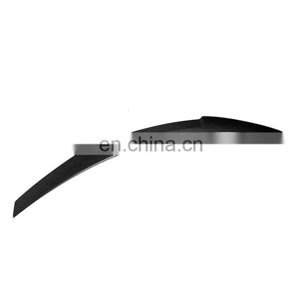 F44 Matte Dry Carbon Fiber for BMW 2 Series 4-door F44 M4 Style Car Trunk Carbon Fiber Spoiler 2013-2020 photo-2
