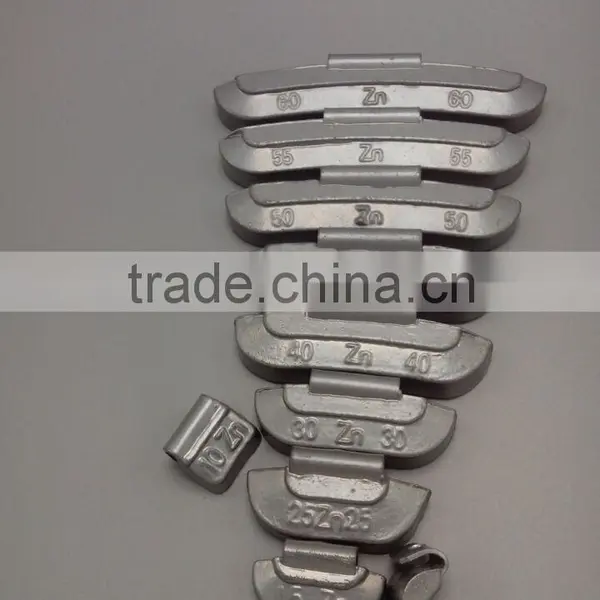 aw Series Zn Clip Wheel Balance Weights for Steel Rims photo-3