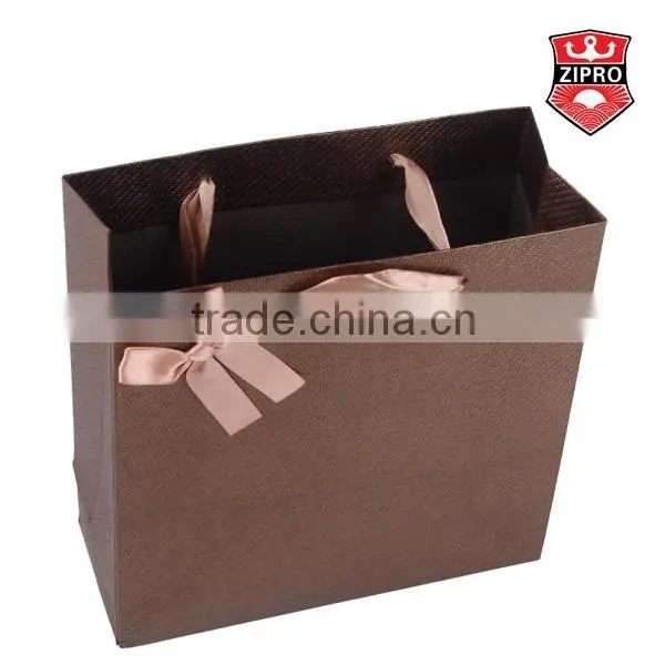 Specialty Paper Bags Shopping Paper Fancy Bag Foldable Reticule Bag photo-3