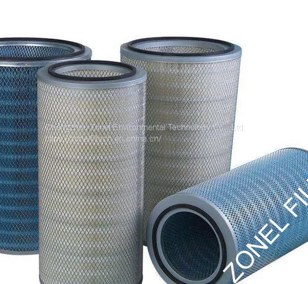Oblique Installing Cartridge Dust Collector/Cartridge Dust Collectors/ Dust Filter Cartridge Filters photo-5
