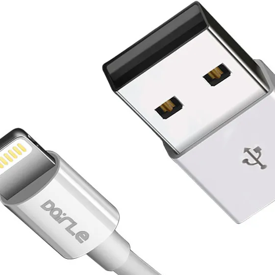 White MFi Charger Cable Usb to Lightning Cable for Iphone photo-3