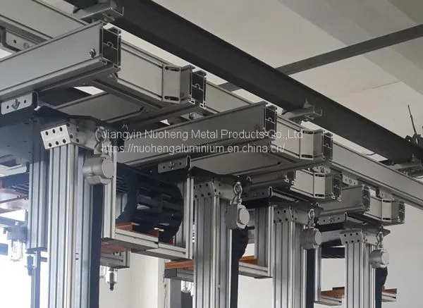 High Duty Guide Rail/Auto Plant Suspended Track/Conveying Track Aluminium Profile photo-2