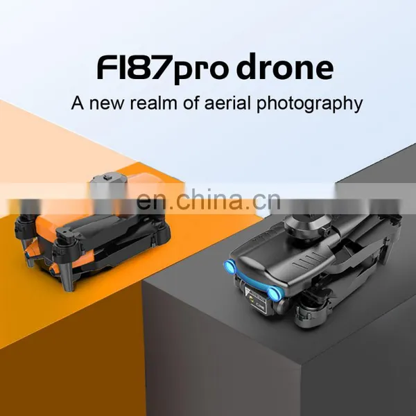 New F187 Drone 4K Dual Camera Wifi Fpv Obstacle Avoidance Optical Mini Quadcopter rc Helicopter photo-4