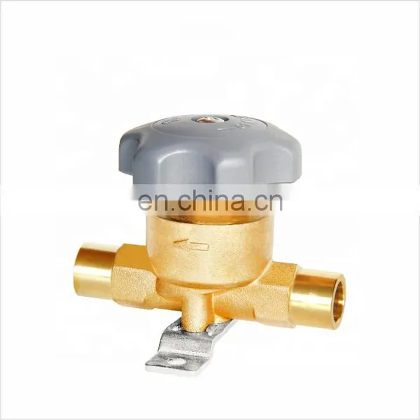 Forged Brass Joining Welding Solder Handle Refrigeration HVAC Air Conditioner Shut-Off Hand Valve Shut-off Valve photo-5