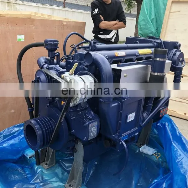 122hp 1500rpm 4 Stroke Weichai WP6C122-15 Diesel Engine Commonly Used for Marine Boat photo-5