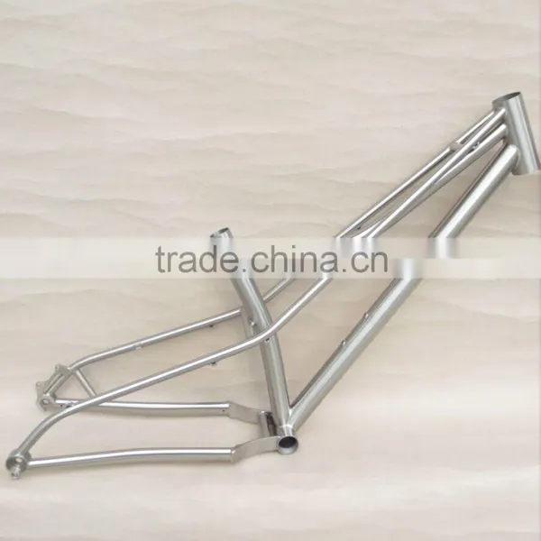 R12X197 and F15X135 Thru Axle4.8" Tires Titanium Fat Bike Frame photo-2