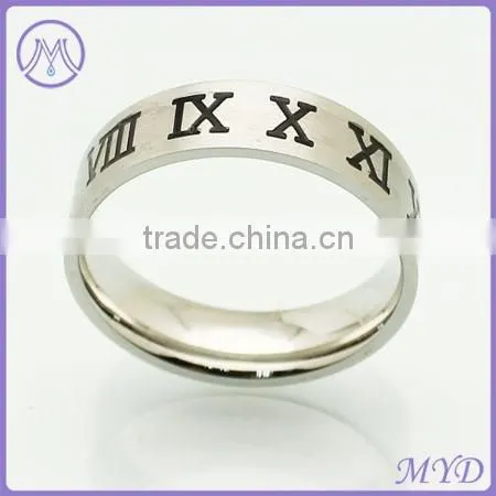 High Quality Polish Custom Plain Stainless Steel Ring photo-3