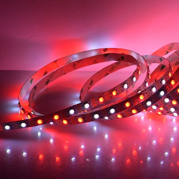 Newest 12V LC8816E Addressable RGBW SK6812 60LEDs/m 120LEDs/m LC8816E Digital Pixel WS2812b RGBW LED Strip photo-5