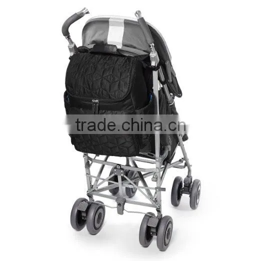 New Design Lager Capacity Mummy Diaper Bag Polyester Material Backpack photo-3