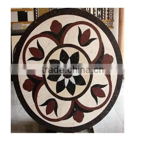 Medallions Polished Floor Waterjet Marble Medallions photo-3
