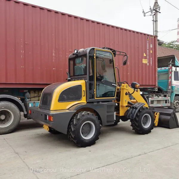 HZM OEM Loader Manufacturer 1.6ton HZM916 Mini Hoflader/Mini Radlader/Mini Wheel Loader photo-2