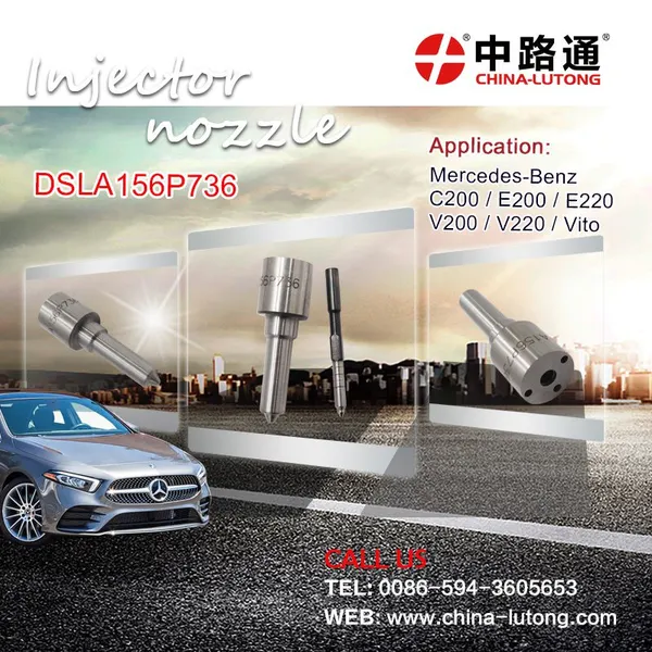 DSLA156P736 Bosch Common Rail Injector Nozzle | 0433175163 for Mercedes