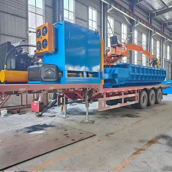 Large Metal Mobile Packing Machine Mobile Packing Machine for Car Dismantling Plants photo-5