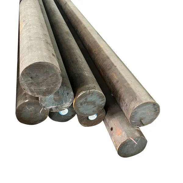 40X 40cr 45# 42CrMo 4140 Hot Rolled Forged Factory Price Carbon Steel Rods Round Bar photo-1