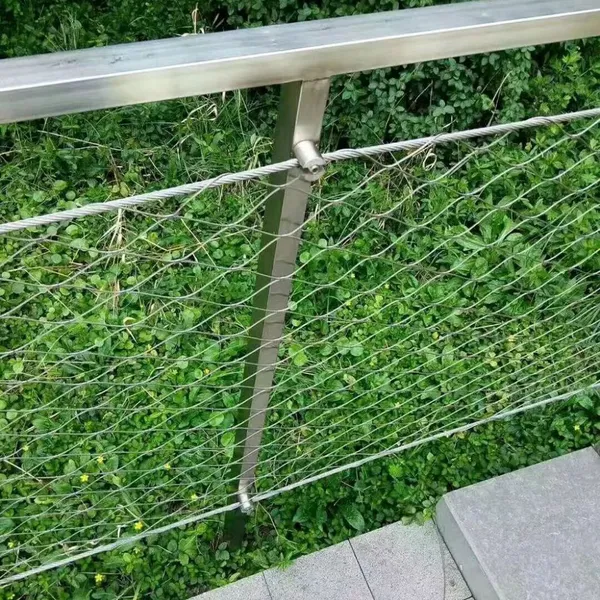 Durable Stainless Steel Wire Rope Fence Mesh for Playground & Public Facility Guard photo-5