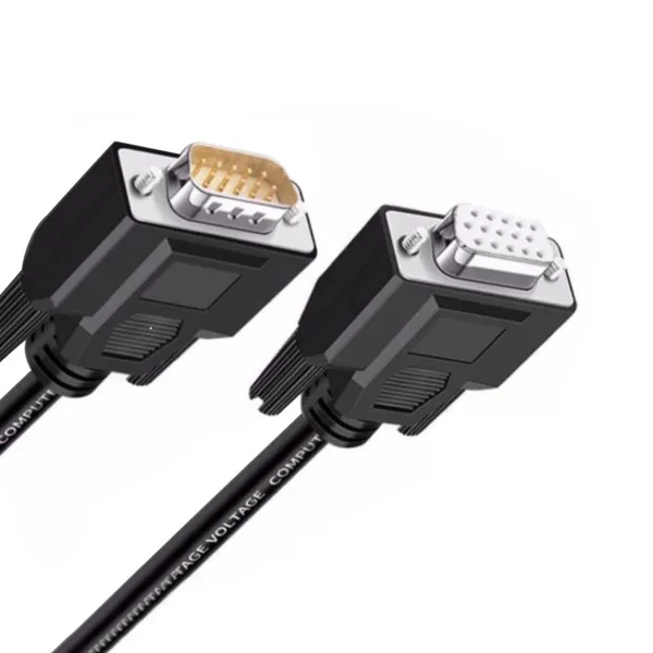Heavy-Duty HDB15 VGA Male-Female Extension Cable for Monitors/Projectors photo-2