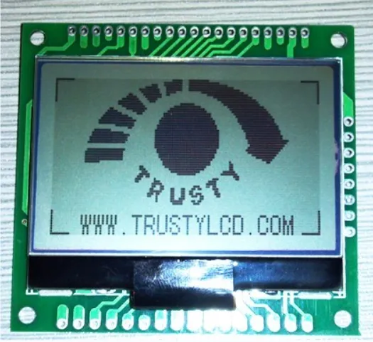 128*64 Graphic DOT-Matrix LCD Screen Cog12864 LCD Display SPI Interface