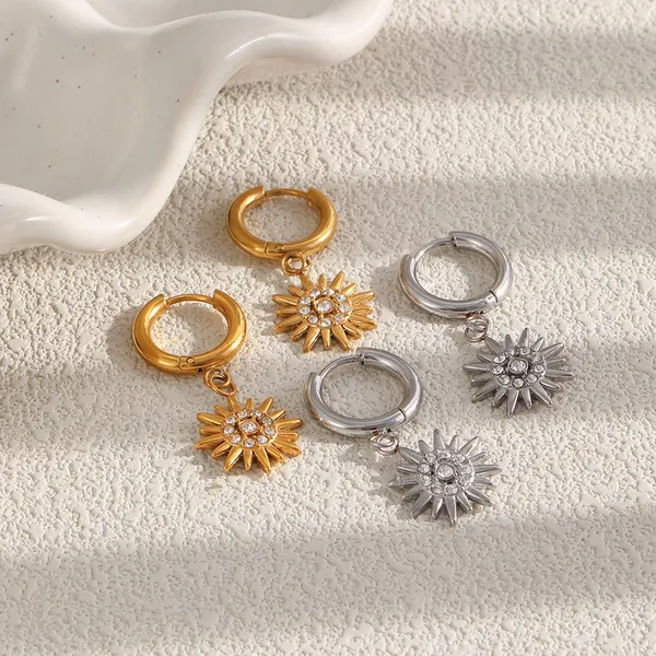 Waterproof Stainless Steel Earrings Wholesale Lead Free Pierce Jewelry for Sensitive Skin photo-2