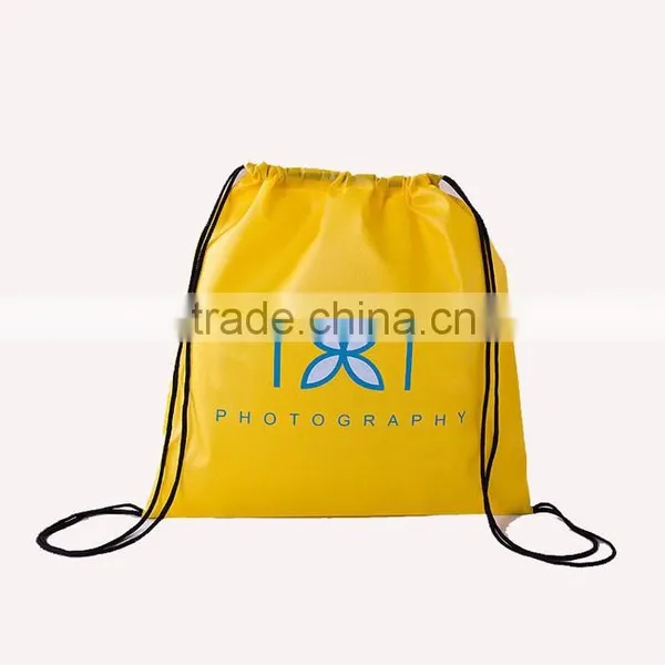2015 New Products Plastic Cool Drawstring Shopping Bag photo-5