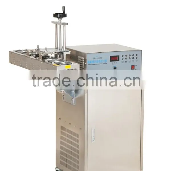 Full-aoutomstic aluminum foil chemical bottle sealing machine