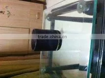 Transparent Black Color Candle Glass
