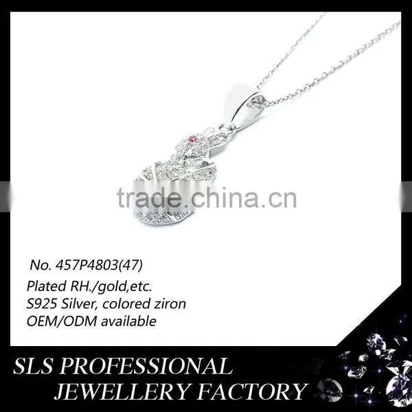 925 Silver Jewelry High End Fashion Jewelry Kids Pendant for Christmas Gift 2015 photo-5