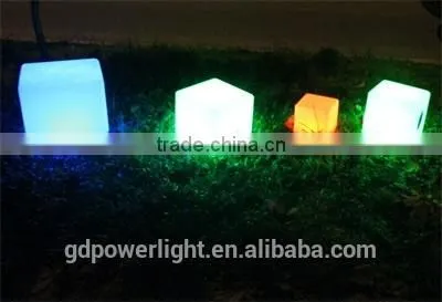LED Light Decotative Cube With Remote Control C004 photo-3