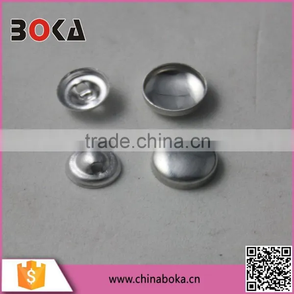 2015 wholesale new stylish garment accessories durable metal prong ring snap button in nickle free on factory direct sale