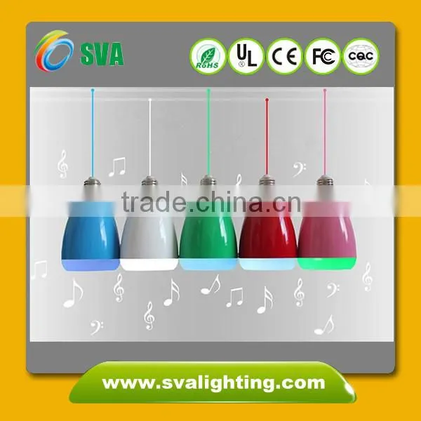 2016 New Fashion Smart Led Lamp Colorful LED Bluetooth Speaker Smart Lamp Supplier's Choice photo-2