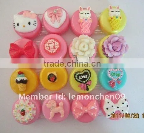 Cut Price DIY the Latest Fashion Color Contact Case