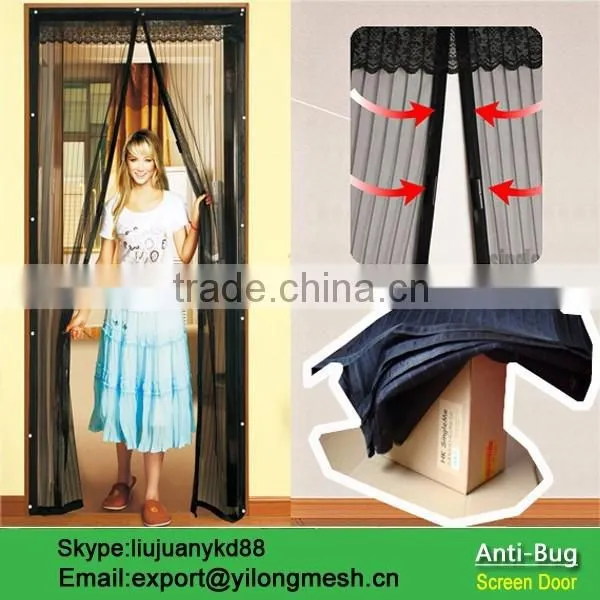 Closed Good Prevent Mosquito Soft Screen Door photo-3