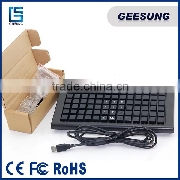78Keys USB Port Membrane Programmable Keyboard photo-3