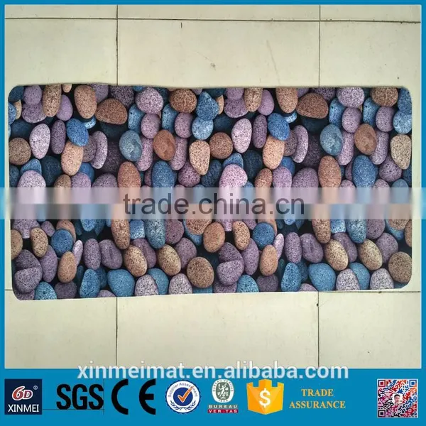 New Products Colorful Stones Bath Mat Safety photo-4