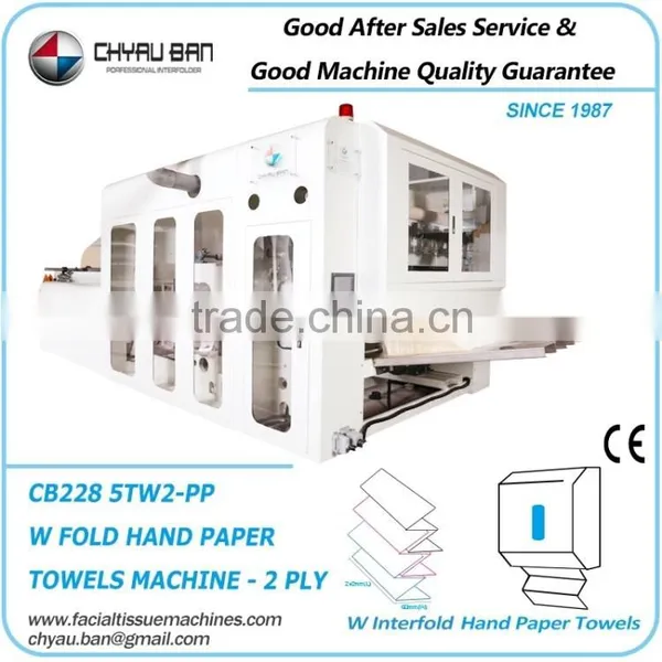Hygiene M Fold Hand Paper Towels Kraft Paper Film Wrapping Packing Machinery