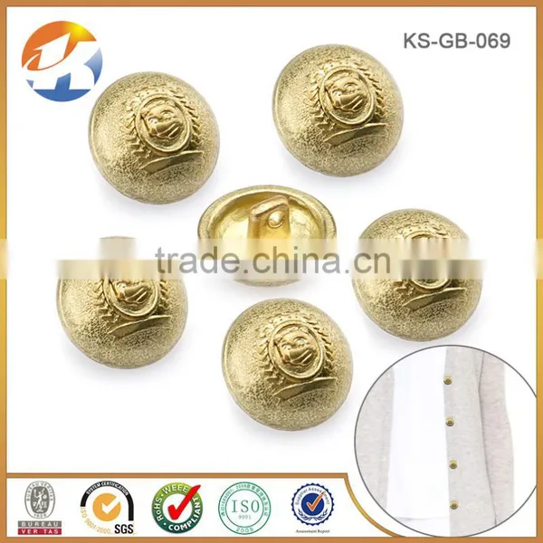 Sequins Decorative Gold Metal Button and One Hole Buttons Product Type Snap photo-5