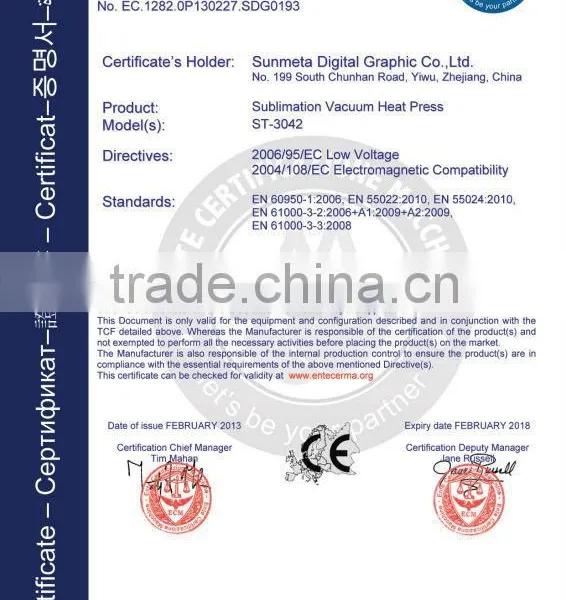 SUNMETA Manufacturer 3D Sublimation Vacuum Machine, Patented Product Quality Choice photo-5