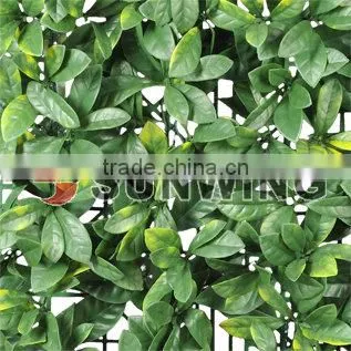 Artificial Garden Decoration for Outdoor Diy Artificial Fence Osmanthus Leaf