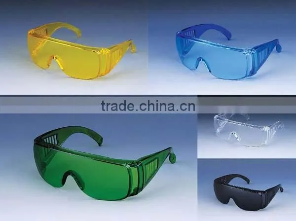 2016 Medical Safety Glasses Anti-dust & Splash Safety Glasses Adjustable Safety Glasses PC Lens Yellow Safety Glasses photo-5