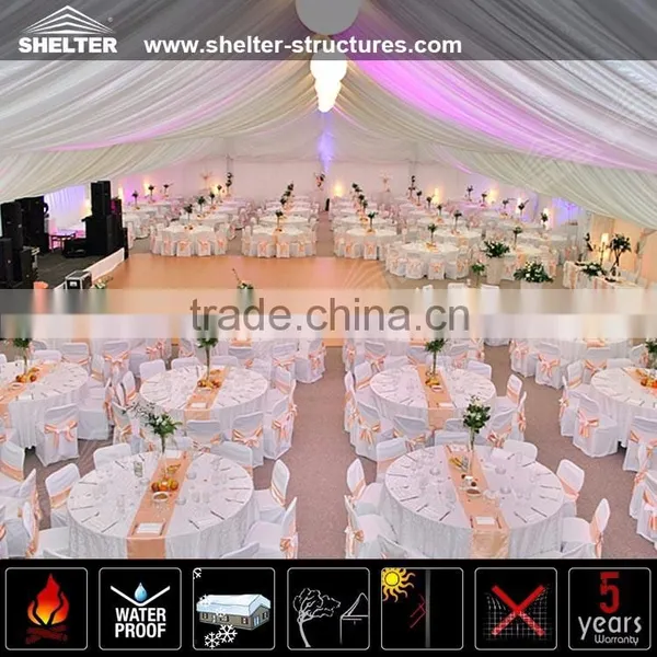700 Sqm Big Used Aluminum Frame Party Wedding Marquee Tents For Sale photo-2