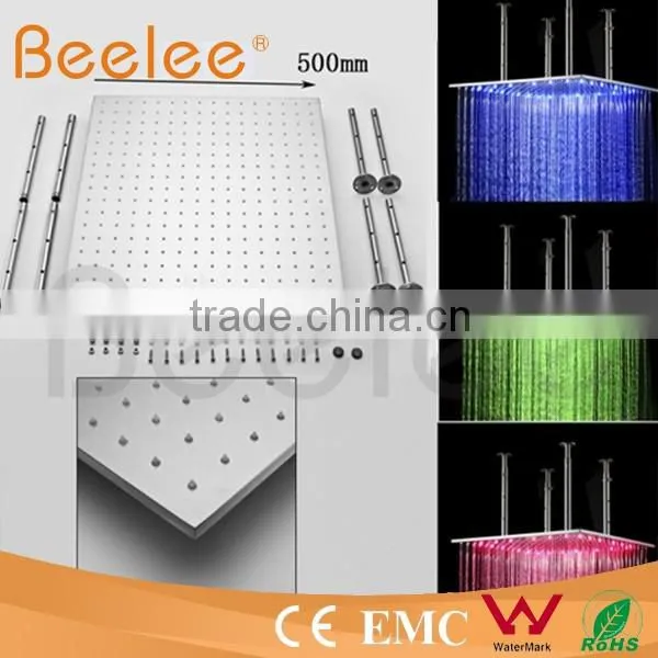 LED Rain Shower Bathroom Shower Bath Mixer photo-5