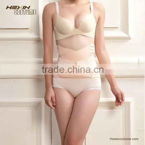 Nude Crossover Ventilate Double Steel Waist Slimming Corset Waist Girdle Shapewear photo-4